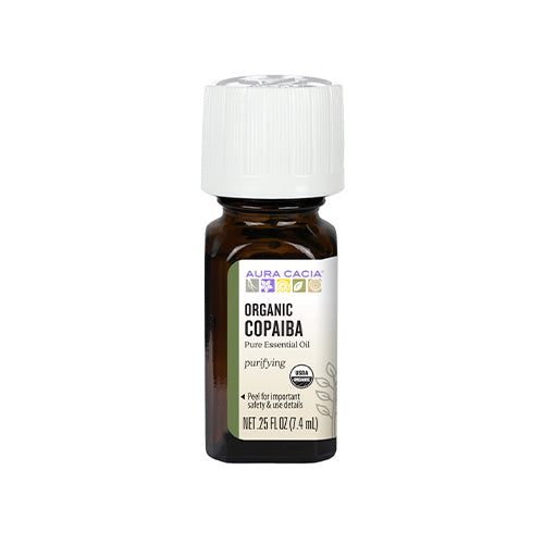 Aura Cacia Organic Copaiba Essential Oil 7.4ml