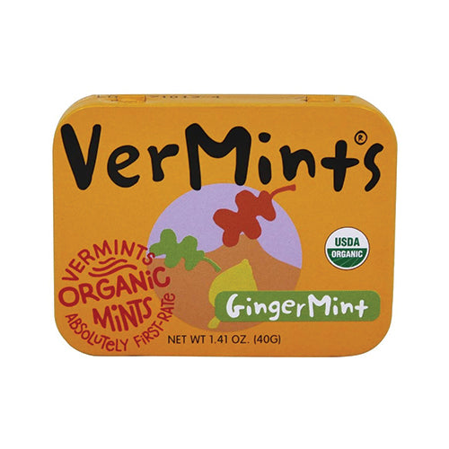 Vermints Organic Mints Gingermint 40g