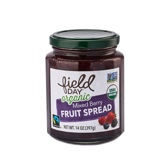 Field Day Organic Mixed Berry Fruit Spread 397g