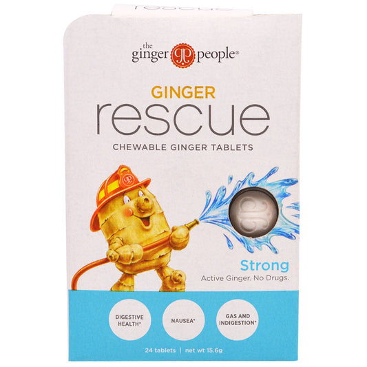 Ginger People Rescue Tablets 24 tablets
