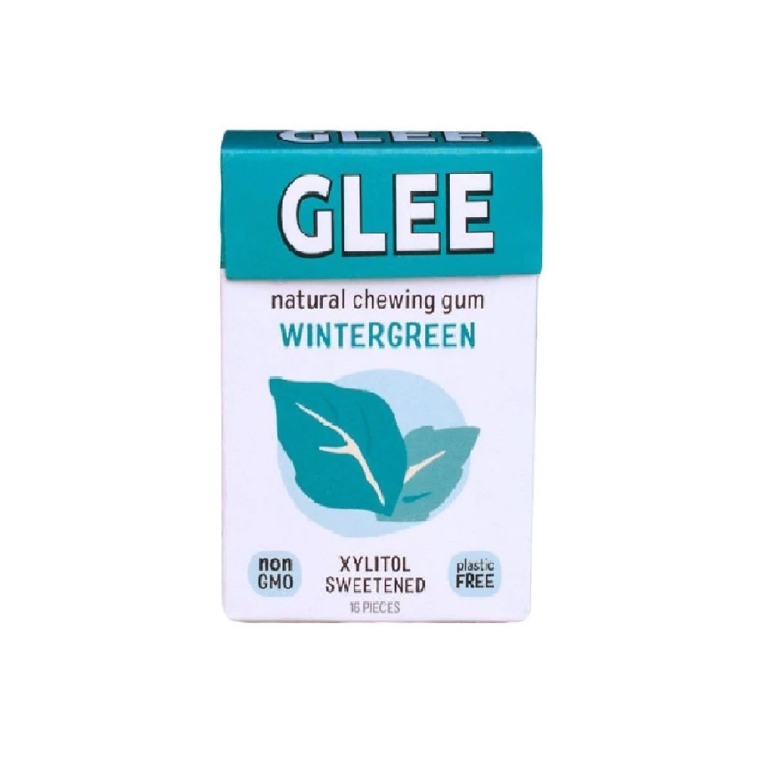 Glee Gum Sugar-Free Wintergreen 16 pcs
