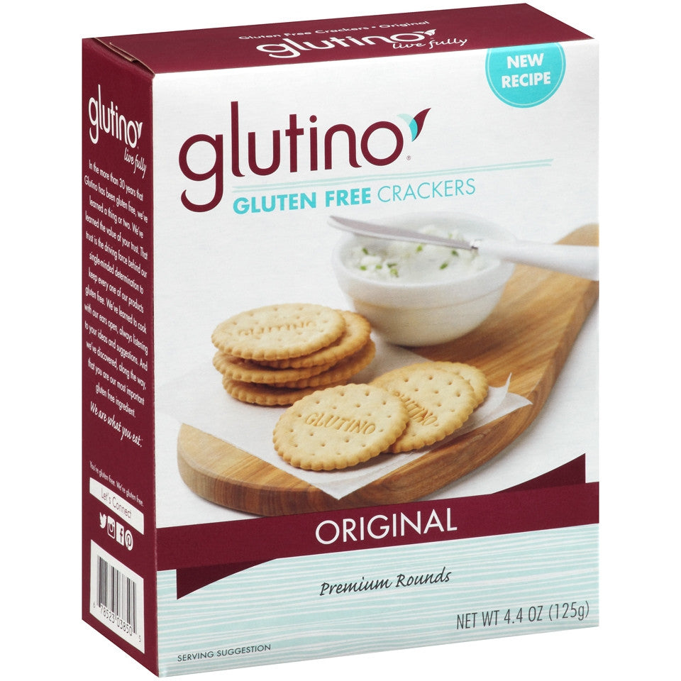 Glutino Gluten-Free Original Crackers 125g