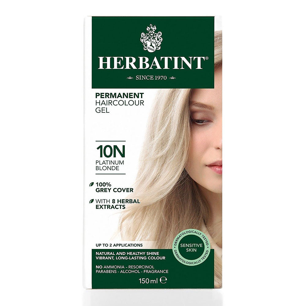 Herbatint 10N Platinum Blonde Hair Color 150ml
