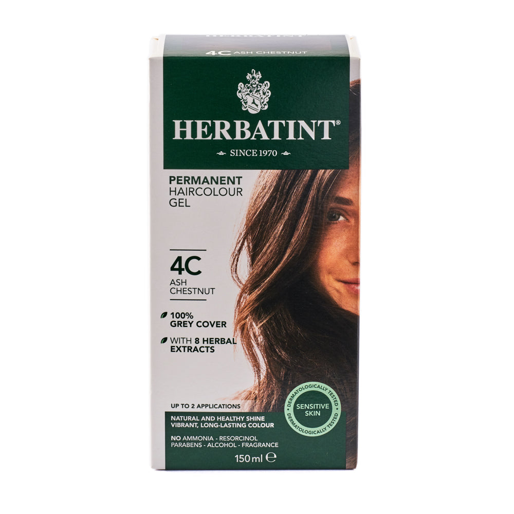 Herbatint 4C Ash Chestnut Hair Color 150ml