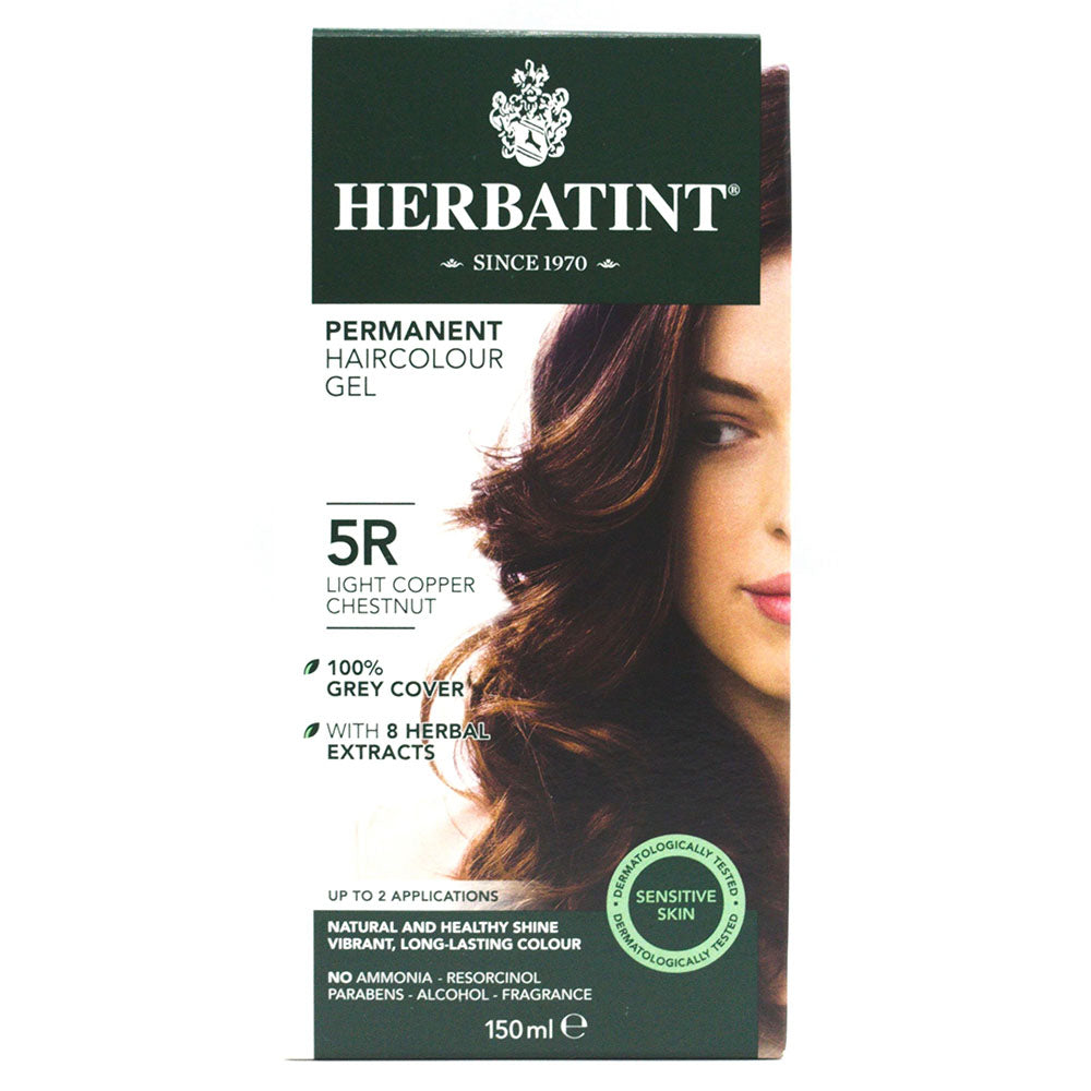 Herbatint 5R Light Copper Chestnut Hair Color 150ml
