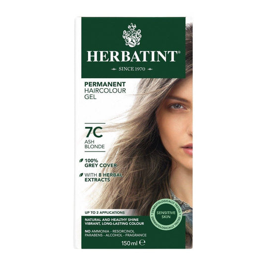 Herbatint 7C Ash Blonde Hair Color 150ml