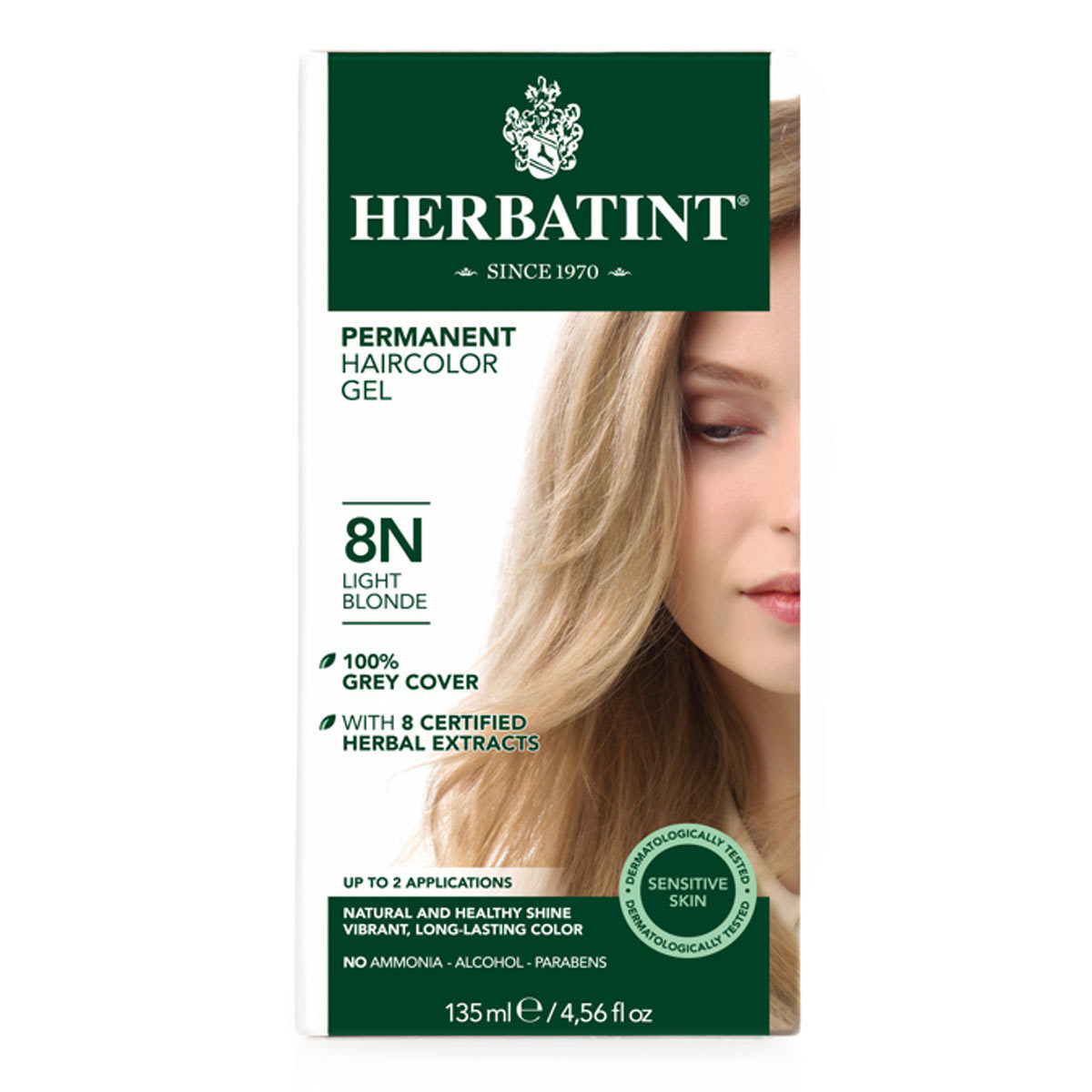 Herbatint 8N Light Blonde Hair Color 150ml