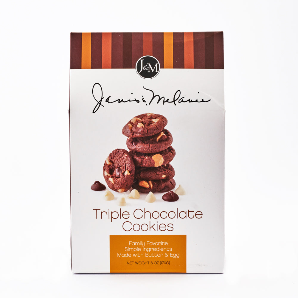 J&M Triple Chocolate Cookies 170g