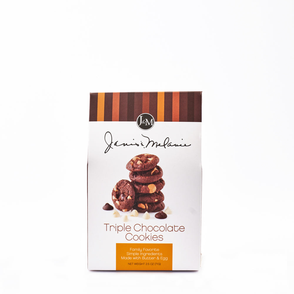 J&M Triple Chocolate Cookies 71g