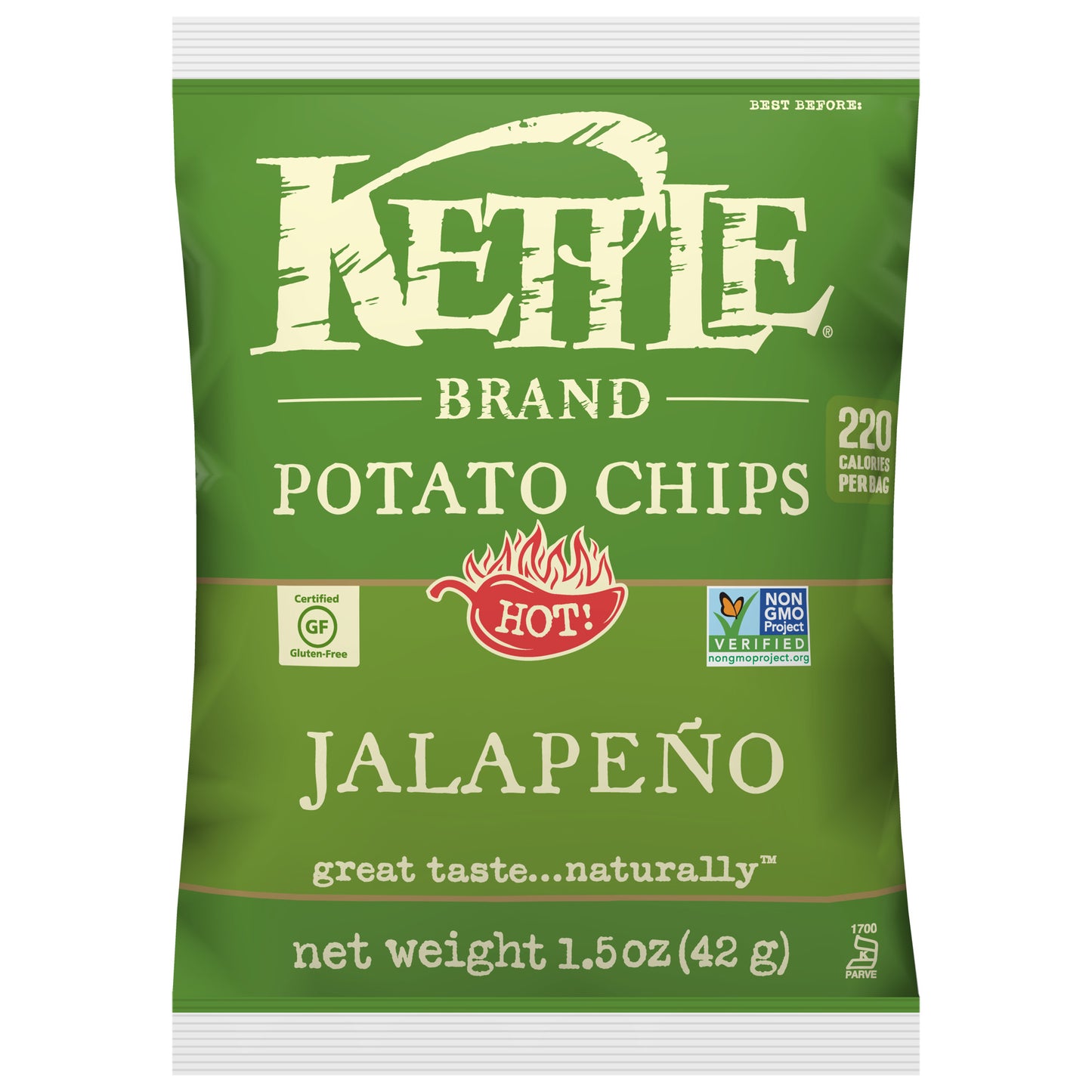 Kettle Jalapeño Potato Chips 42g