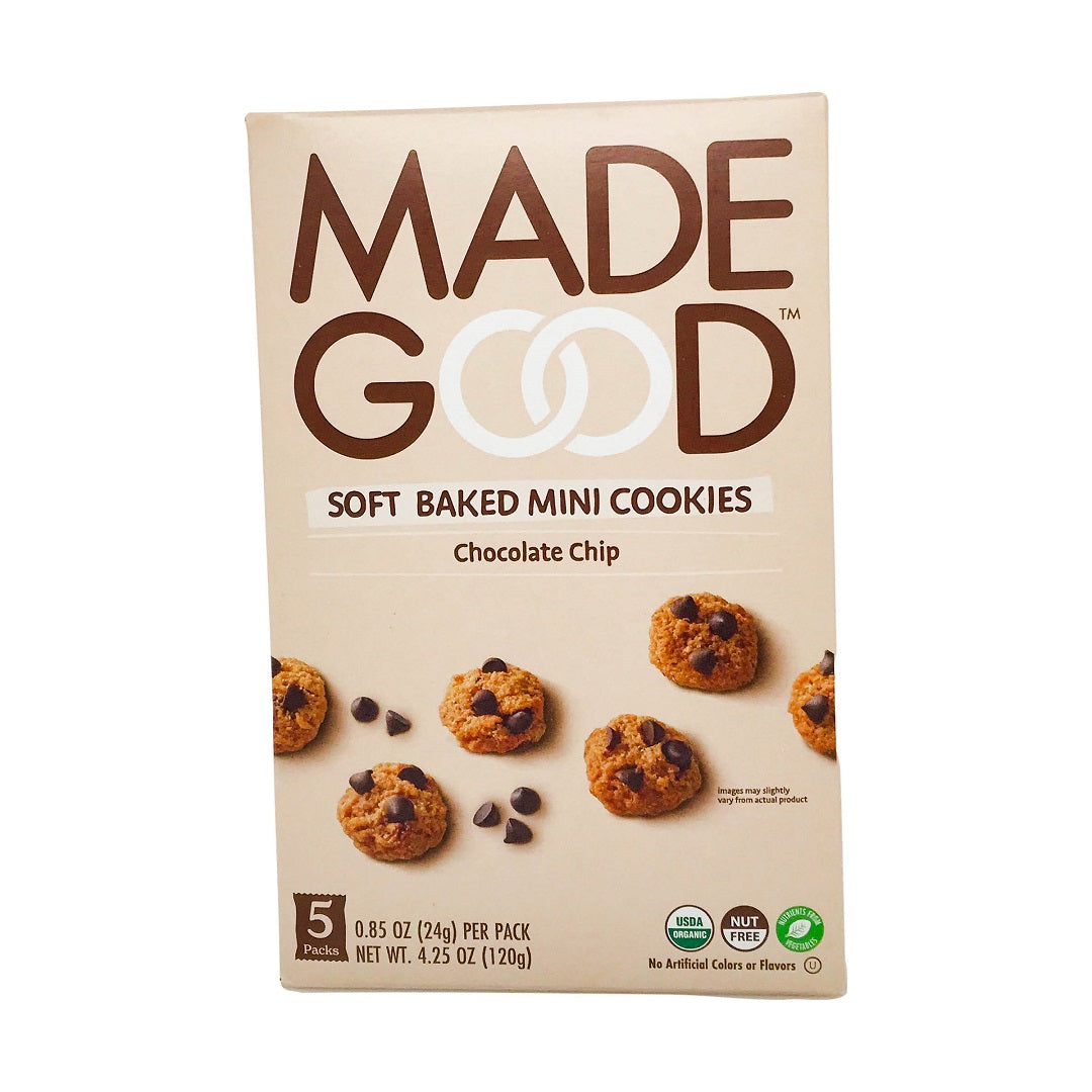 Made Good Soft Baked Mini Cookies Chocolate Chip 120g