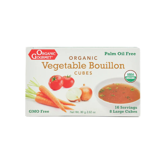 Organic Gourmet Vegetable Bouillon Cubes 80g