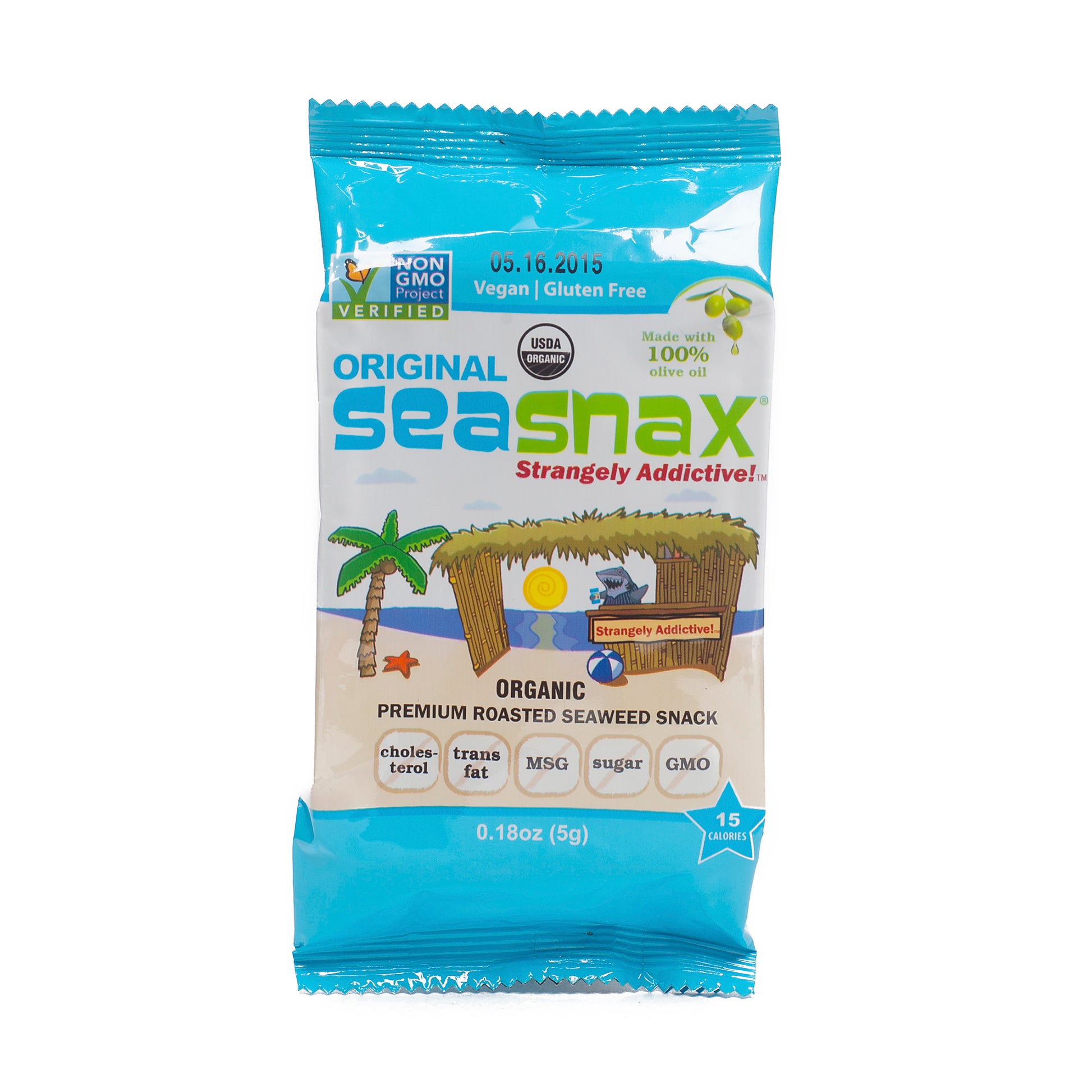 SeaSnax Grab & Go Classic Olive 5g