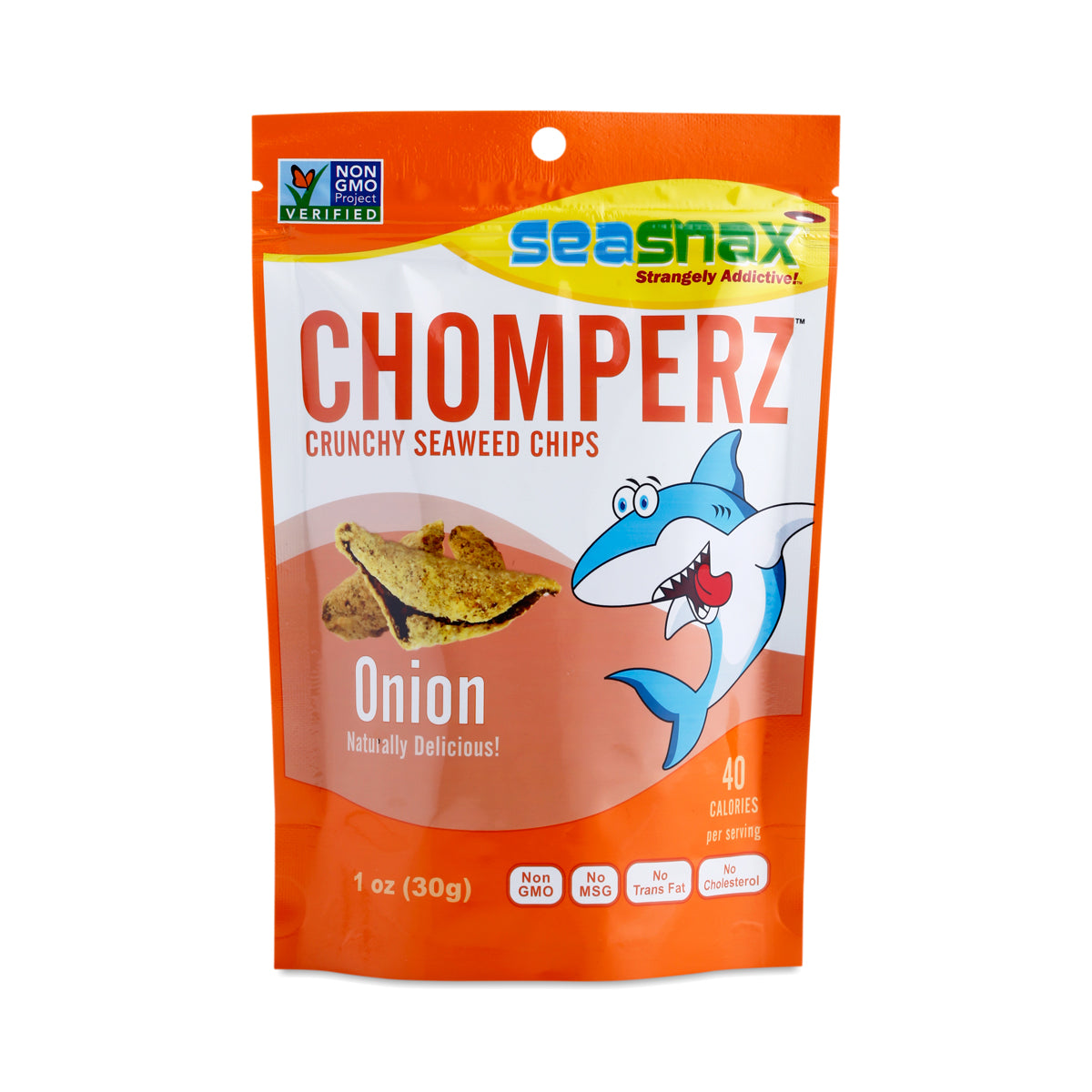 Seasnax Onion Chomperz Seaweed Chips 30g