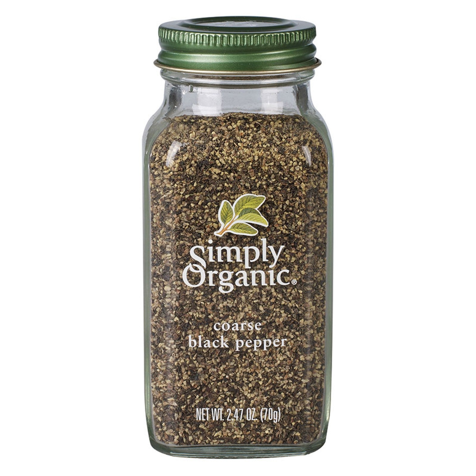 Simply Organic Coarse Black Pepper 70g