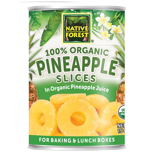 Native Forest Organic Pineapple Slices 425g