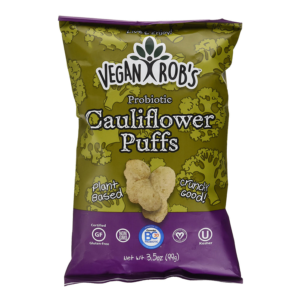 Vegan Rob's Probiotic Cauliflower Puffs 99g