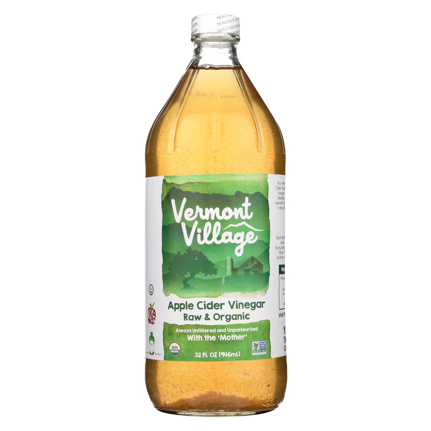 Vermont Village Organic Apple Cider Vinegar 946ml