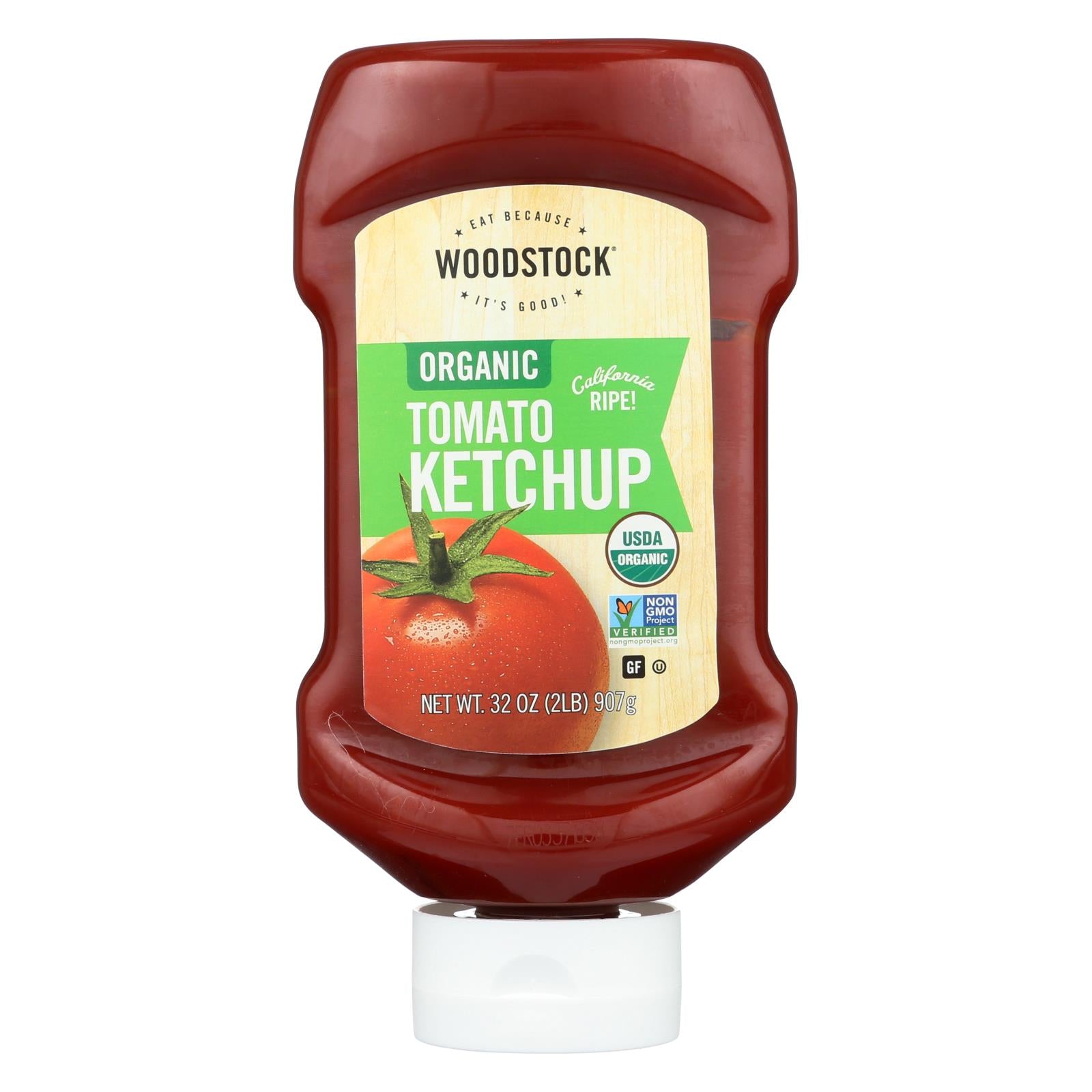 Woodstock Farms Organic Tomato Ketchup 907g