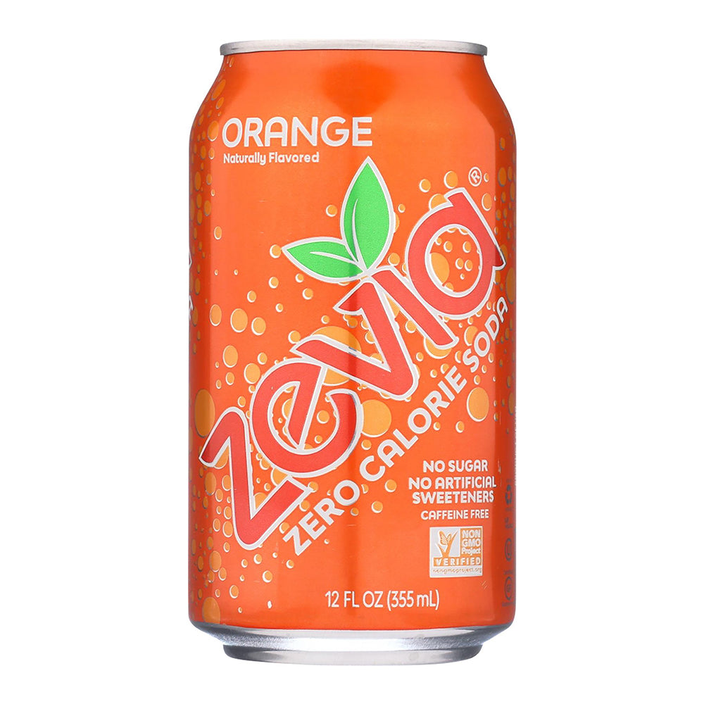 Zevia Orange Soda 355ml